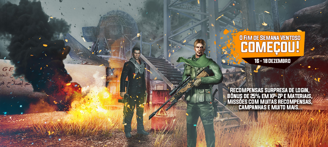 O Fim de Semana Ventoso começou!